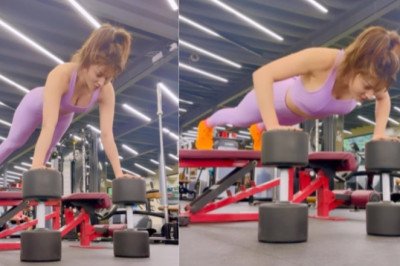 #FitnessMotivation: Urvashi Rautela Radiates Dedication in Chest Workout Video