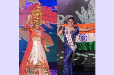 Shipra Singh from Bihar Makes History with 'Mrs Universe Creativity' Title and Crown in the Philippines