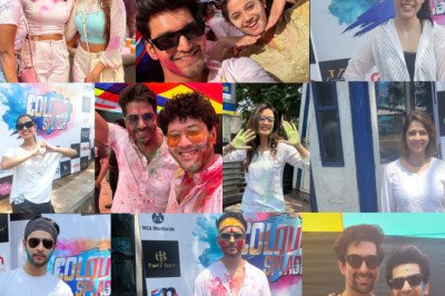 Celebs Galore at Colour Splash 5, Mumbai's Biggest Holi Fest held at Inorbit Mall
